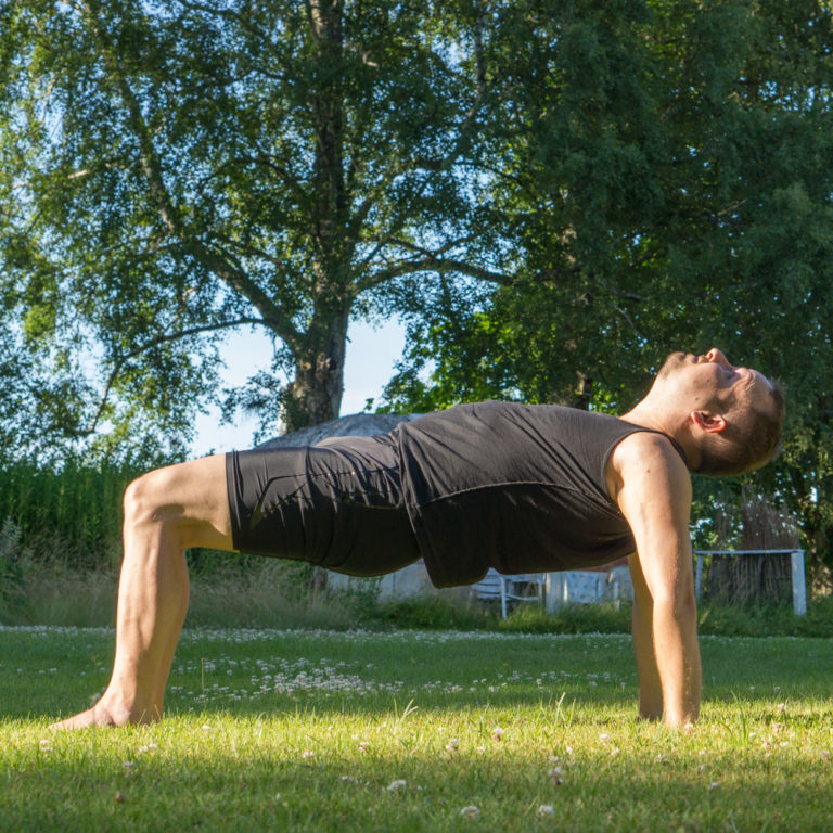 Reverse table top Asana