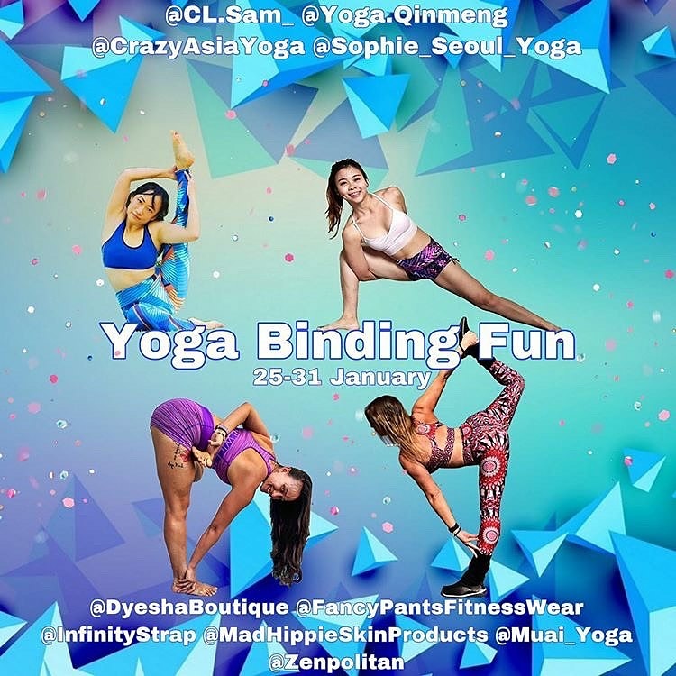 Yoga Binding Fun Yogautmaningar