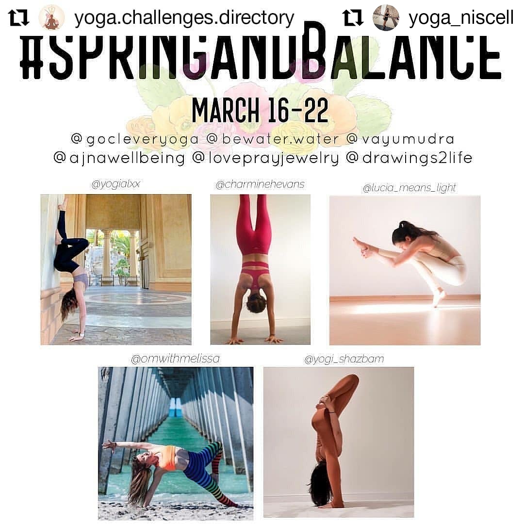 Spring And Balance - Yogautmaningar