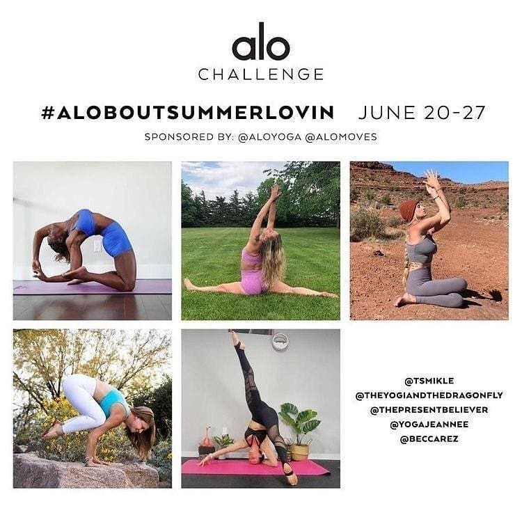 Alobout Summer Lovin - Yogautmaningar